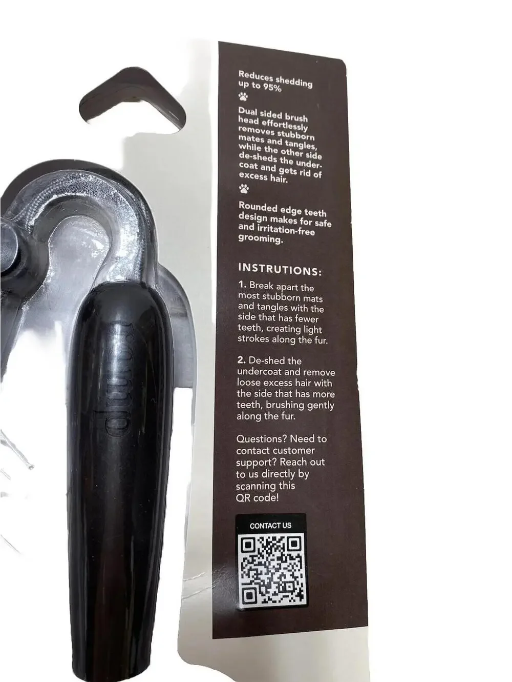 Romp Dematting Mat Removal Dog Cat Hair Brush Grooming Tool Brand New